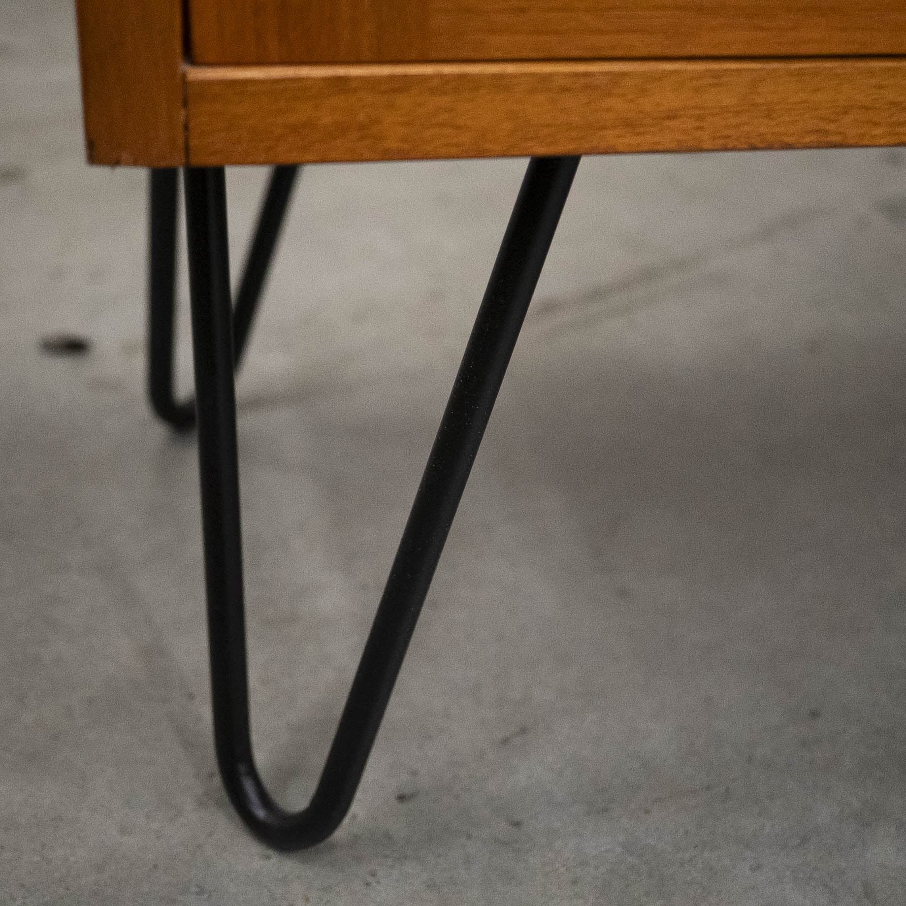 1960s ヴィンテージ チーク ガラスキャビネット 仕上済 Teak×Beech glass cabinet / チーク×ビーチ ガラスキャビネット