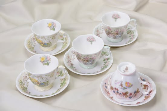 アンティーク ロイヤルドルトン 5Pセット 1930年頃 イギリス イギリス 1980年代 磁器 Royal Doulton ロイヤル ドルトン